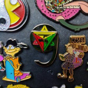 Tribe Fidget Spinner Pin (Heady Enamel Music Festival Collectible Dab Hat Pins)